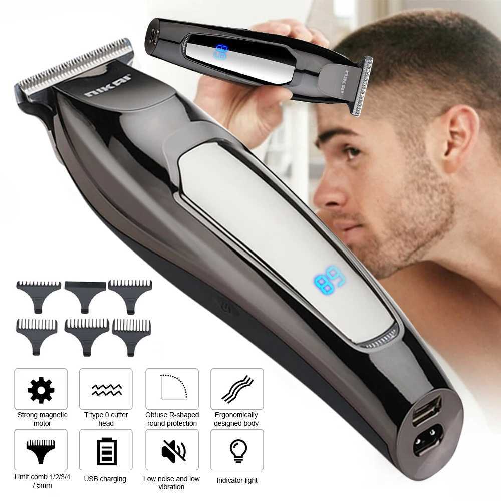 Professional electric hair clipper charging hair clipper fast charging car hair clipper mens barber specific trimmer W241017