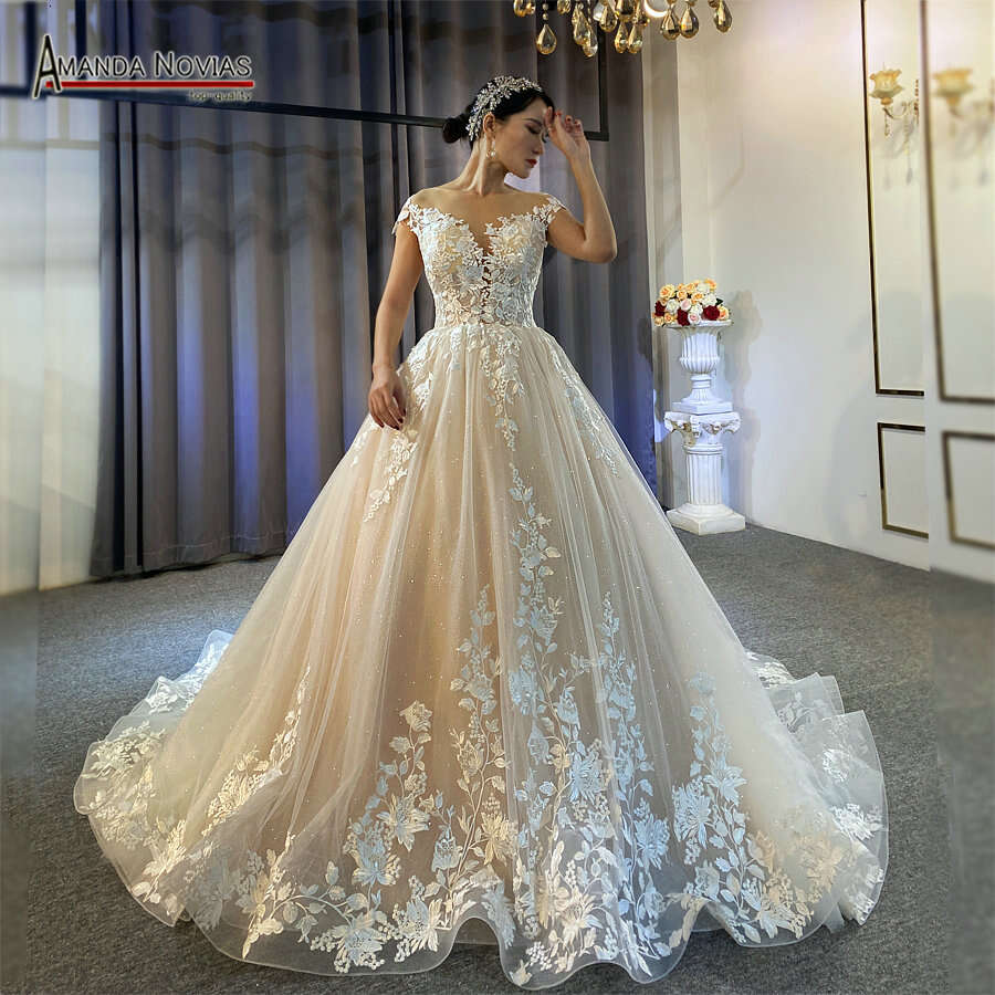 New beach gowns vestido blanco lace wedding dresses small a-e