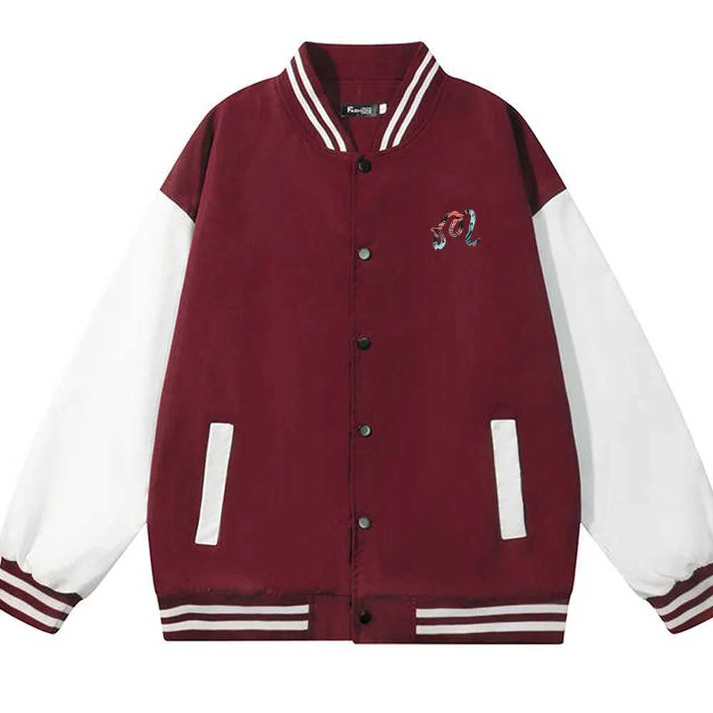 Korean version golf jacket autumn and winter mens and womens jacket outdoor baseball jacket university style jacket M241017