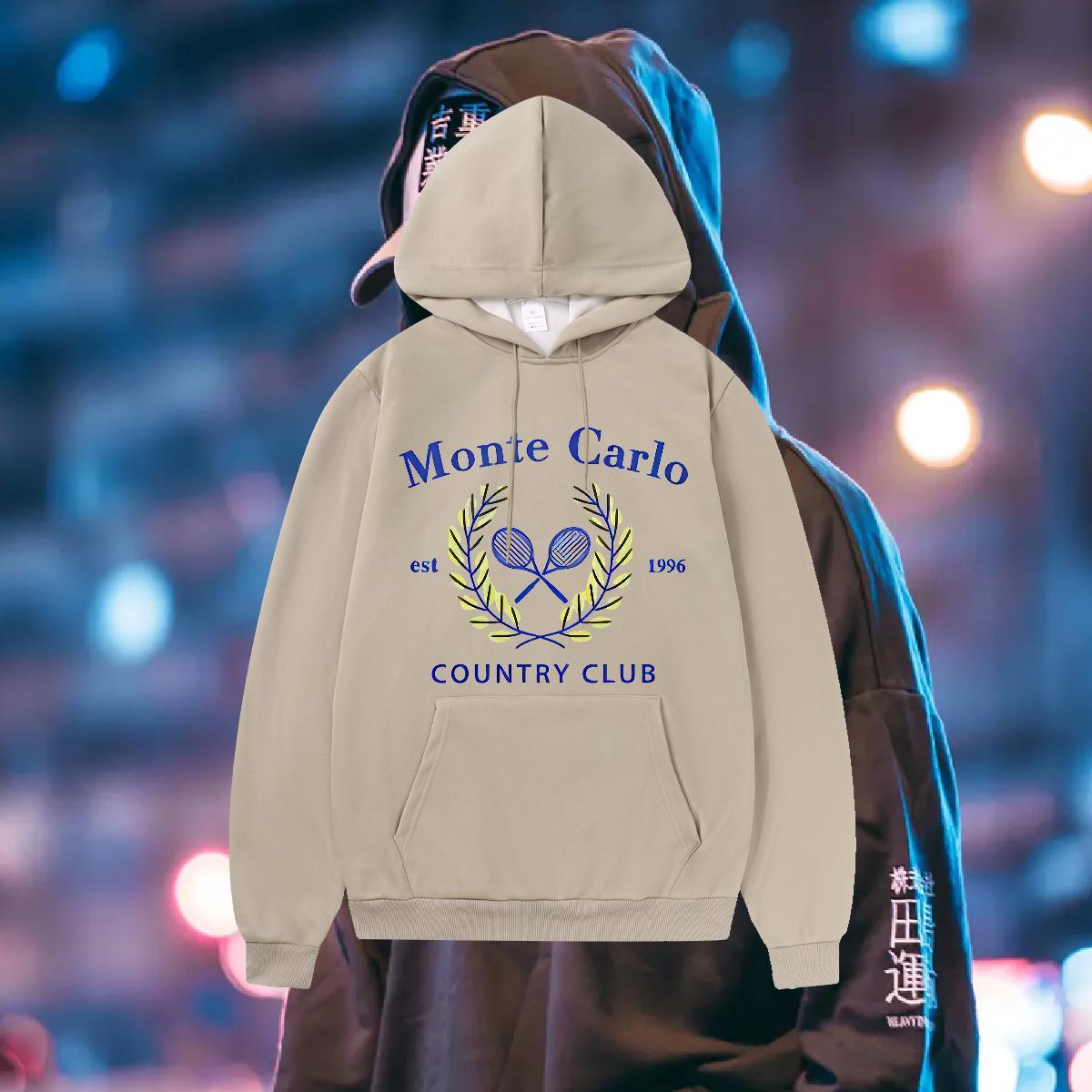 Classic Hooded Sweatshirt Hooded Collar Wholesale Men's Hooded Sweatshirt Street wear Hip Hop Top Pullover Hoodie Cartoon Printing S-3XL Thick Fl
