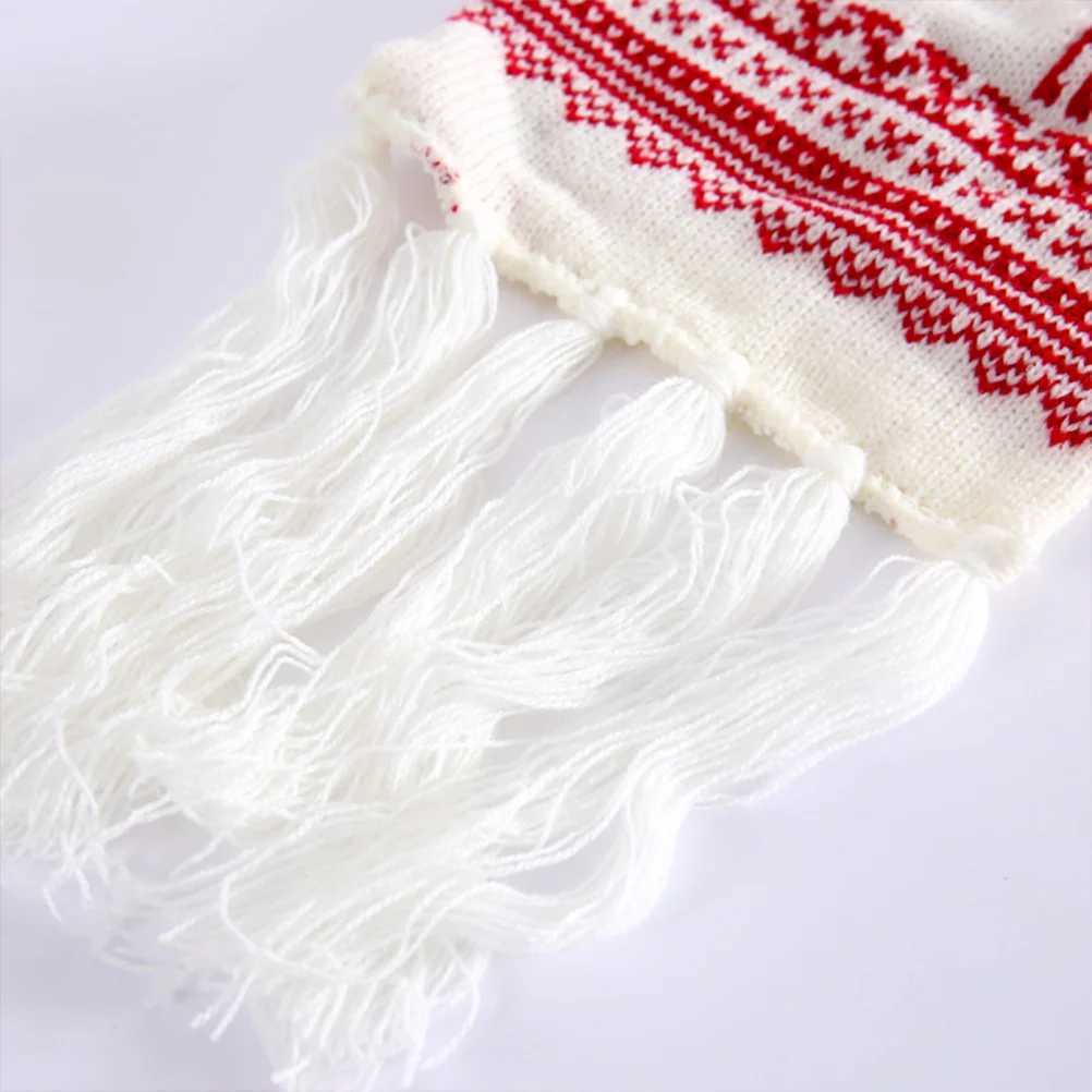 Christmas themed scarf for autumn and winter cold prevention Miss X241017