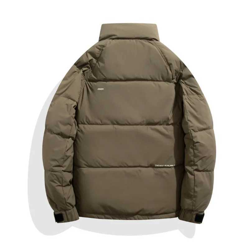 2024 Winter Mens Lightweight Down Jacket Very Warm Hip Hop Selling Colorful Short Sleeves Stand up Collar White Duck Down Jacket X241017