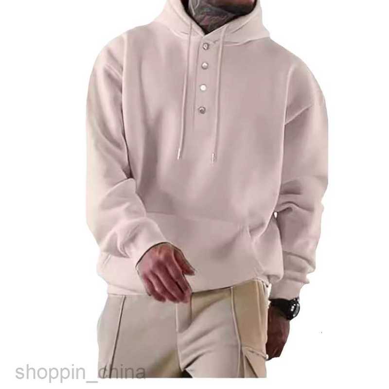 Men's Hoodies Sweatshirts Fall/Winter Men's Long Sleeve Jacket Loose Casual Hoodie