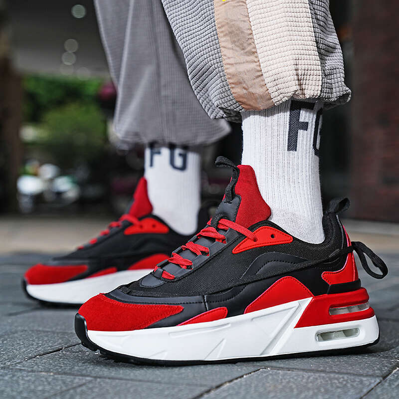 All-match Running Air Cushioning Jogging Thick Sole Sneakers Men Gym Athletic Sport Shoes atillas De Deporte