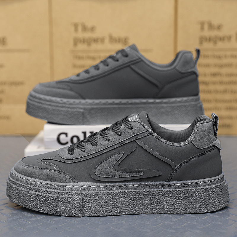 Sneakers Men Casual Shoes Platform Flat Shoes Comfortable Breathable Non-Slip Athletic Walking Shoes