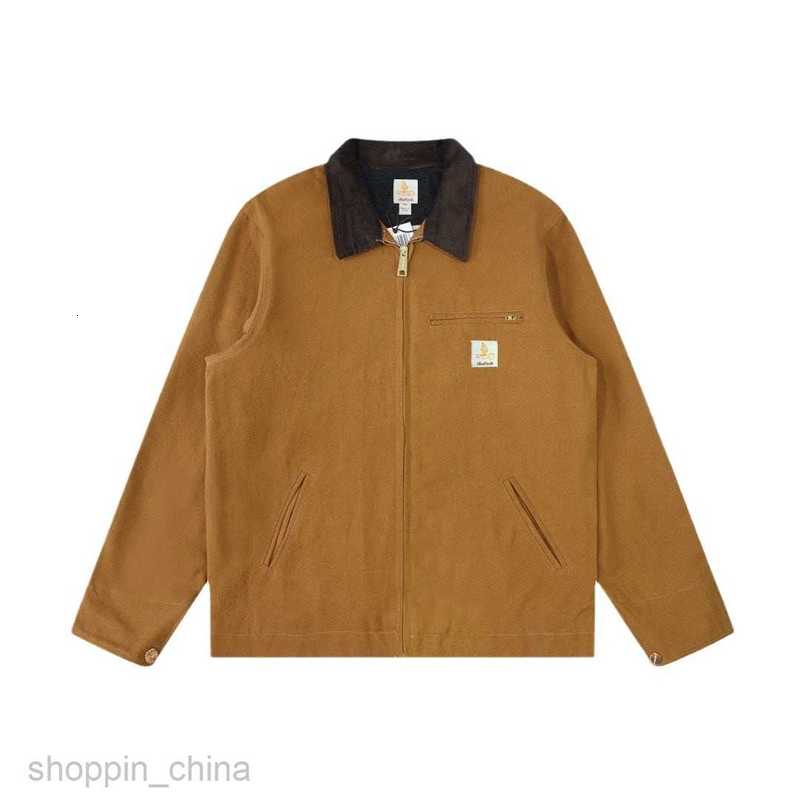 Men's Jackets Coats Spring/Autumn Detroit Jacket workwear Canvas Hunting Coat Autumn Coat Men