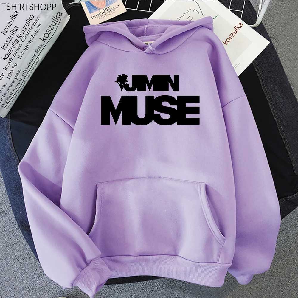 Jimin Muse Hoodie Fashion Women Harajuku Aesthetic Streetwear Casual Hoodies Unisex Autumn Winter Vintage Pullovers SweatshirtsX241016