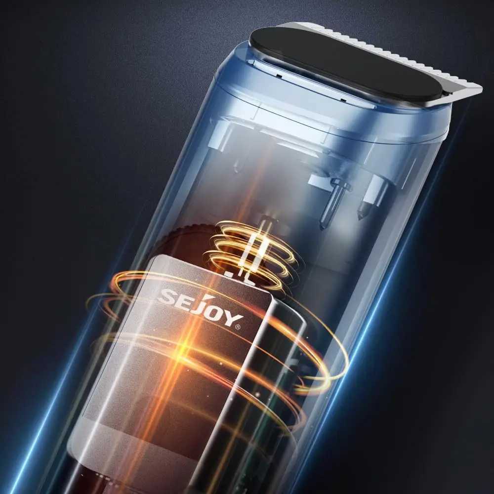 Sejoy Mens Beard Trimmer Cordless Nose Hair Trimmer Waterproof Trimmer and Trimmer Set Electric Shaver W241017