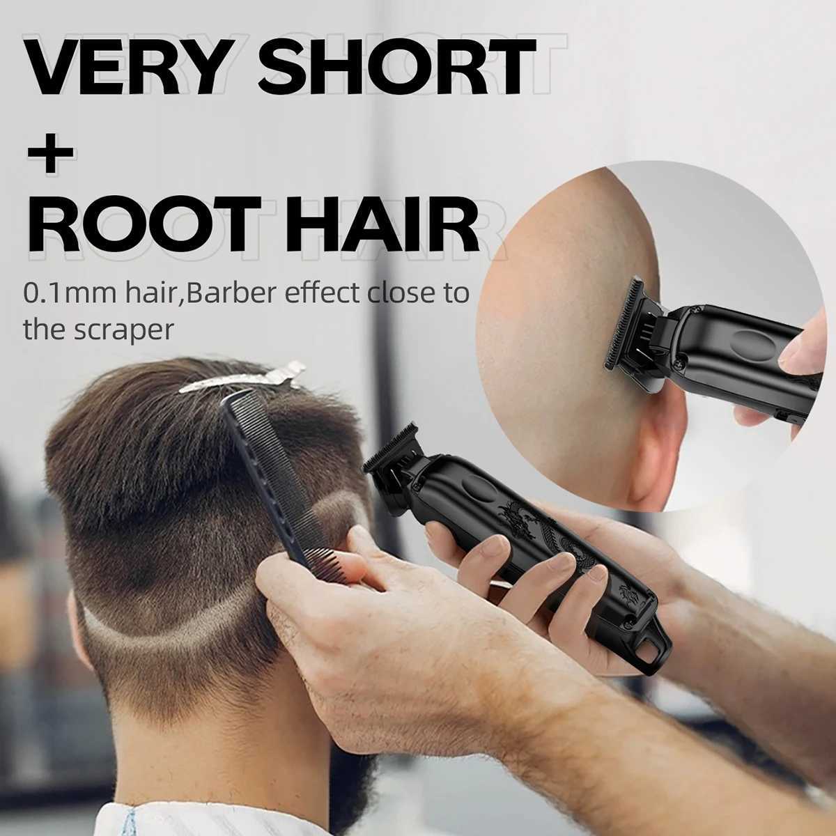 KIKIDO KK-315 Electric Hair Clipper Trimming Tool USB Charging Cordless Beard Trimmer W241017