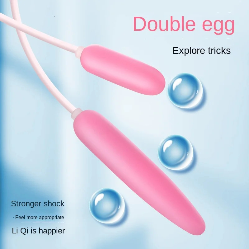Interesting Jumping Egg Mini Double Multi Frequency Vibration Horse Eye Female Masturbation Equipment Adult Toys Sex Products 241009