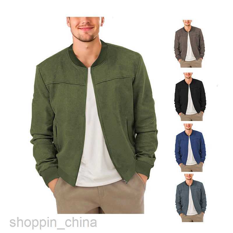 Men's Jackets Coats new men's fashion casual suede hoodie jacket