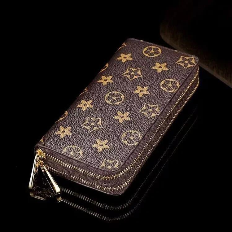 2024 Fashion Black empreinte women clutch lady ladies long wallet pu leather single zipper wallets classical corn purse card holder