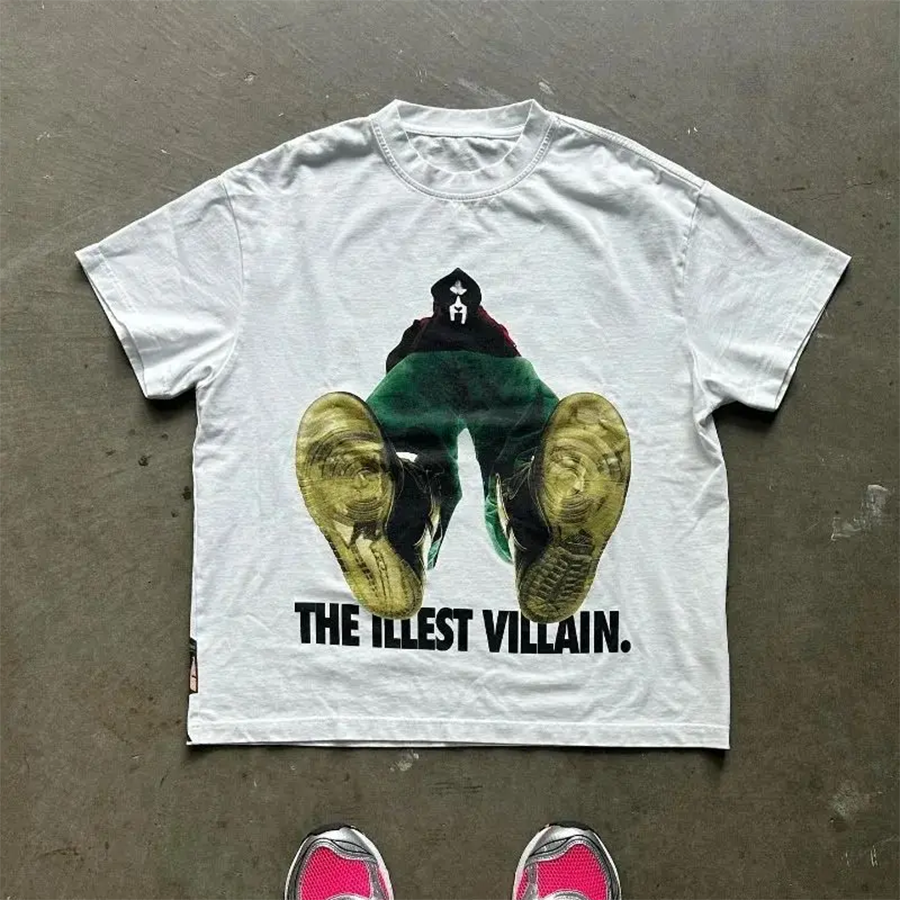 Men's T Shirts Summer American Funny Character Basketball Pattern Printed T-shirt Mens Pure Cotton Oversized Sweatshirt Street Hip-hop