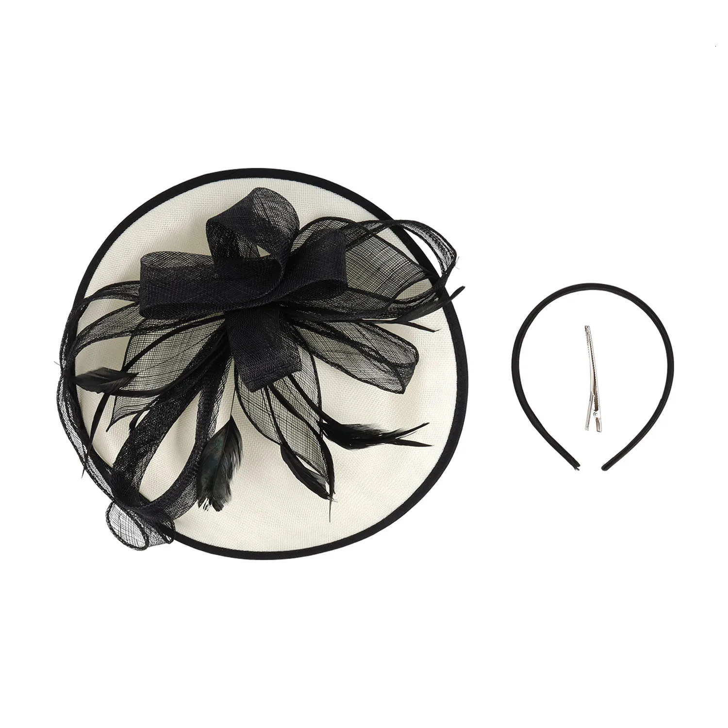 Christmas Sinamay Fascinator Carnival Perfect Wedding Hat Multi Color Unique Derby Party Hat Headpiece 241009