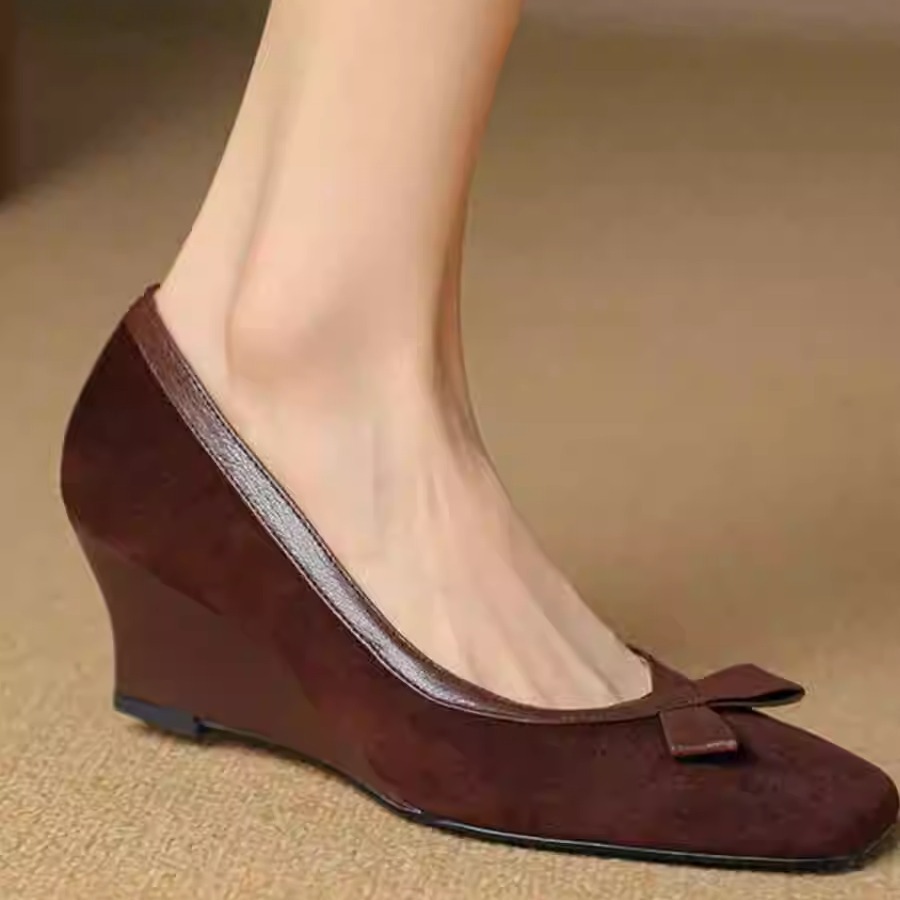 High Heel Women's Fashion Shoes: Unique France Style Versatile Black Coffee 77e3