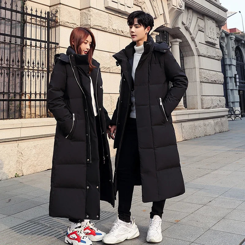 2024 Coed Winter Cold resistant Down Jacket 30 High Quality Mens Women X LongWinter Warm Fashion Red Parkas 5XL 241017