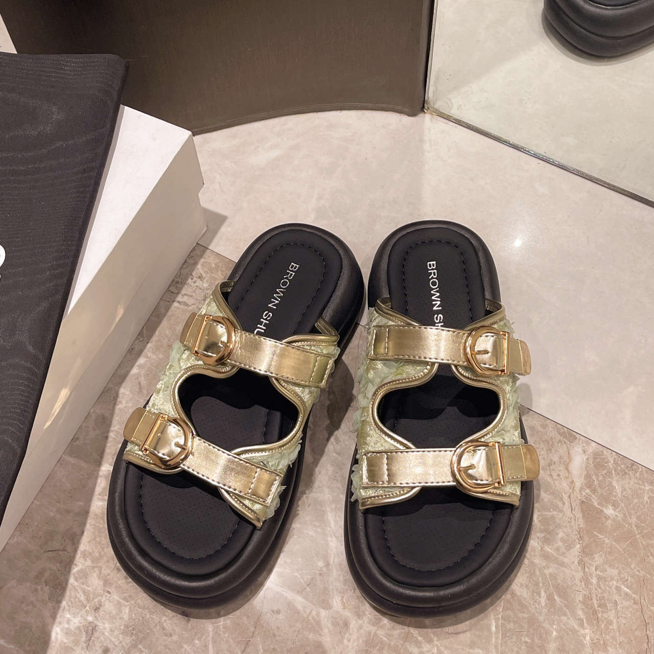 Women S Slippers New Summer Outerwear With Thick Sole One Line Exposed Toe Buckle Chinese Style Matching Skirt Sandal JJ D Ddmythur