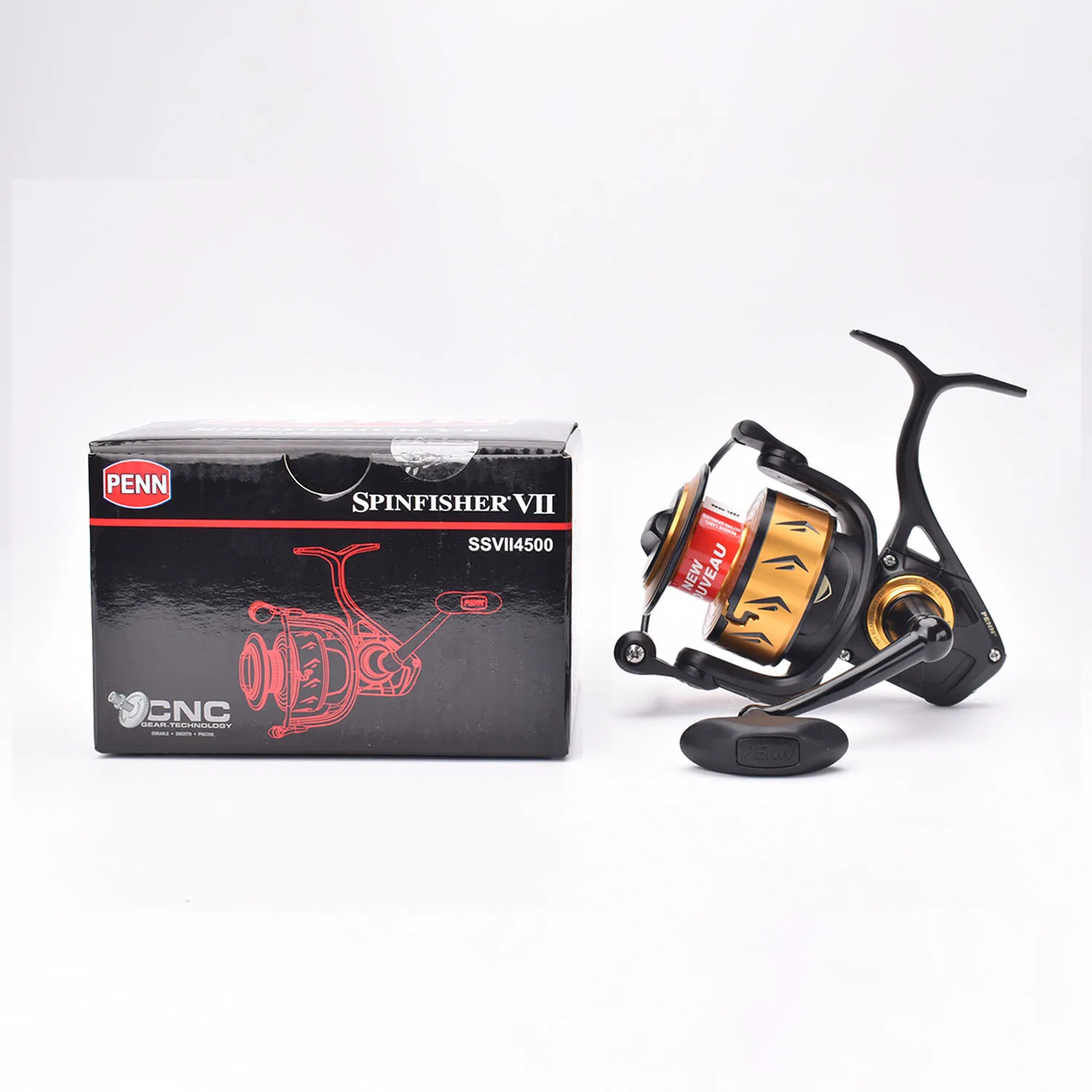 Baitcasting Reels PENN SSVII Fishing reel 75008500950010500 Corrosion protection Seawater spinning wheel Max 13kg 4.7 14.2 1 Sea Spinning Reel 241010 
