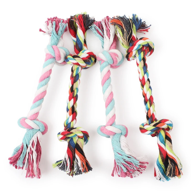 Pet-Friendly Cotton Knot Rope Molar Toy for Dogs - Durable Hemp Material