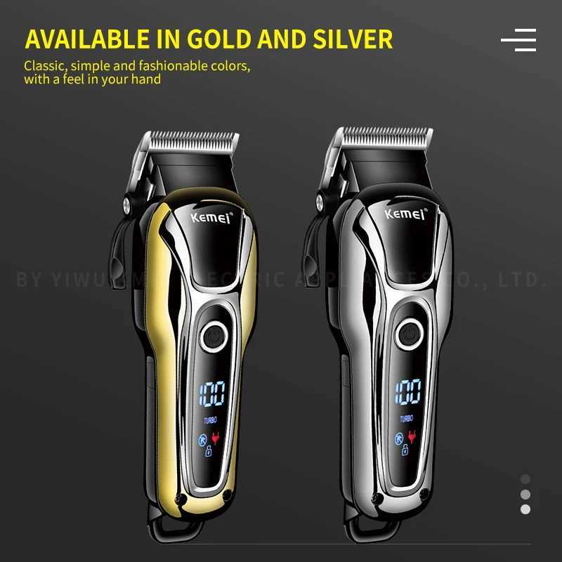 High quality professional Kemei electric hair clipper suitable for salon baby hair clippers Kemei KM-1990 W241017