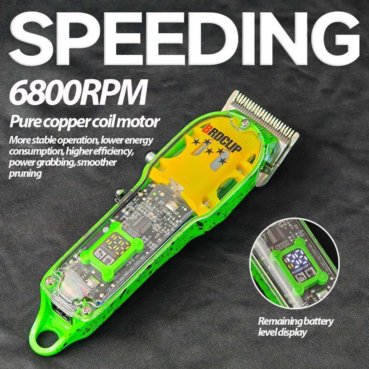 BRDCLIP JM200 Professional Hair Cutting Kit Electric Shaver Mens Hair Clipper Mens Trimmer W241017
