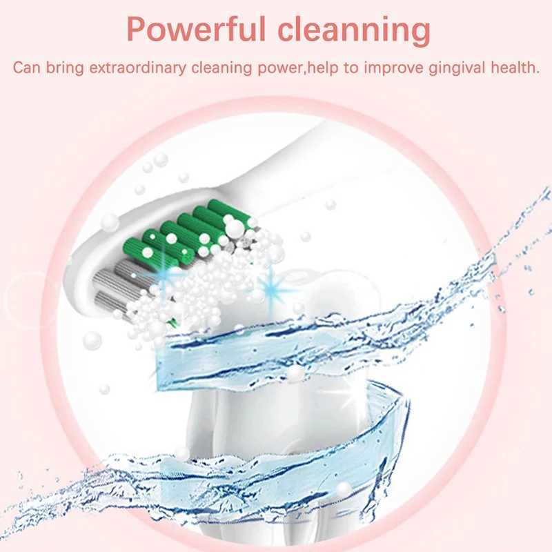 New Arrival Electric toothbrush with strong sound waves for cleaning charging and waterproof toothbrush suitable for male female beauty and household 