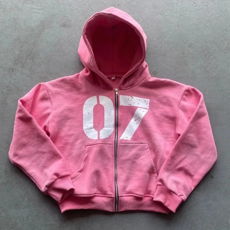 Y2K 2 piece sets Sweatshirt oversized clothes vintage Men Women streetwear Letters Baggy Sweatpants Drawstring Sports Street Set 241017