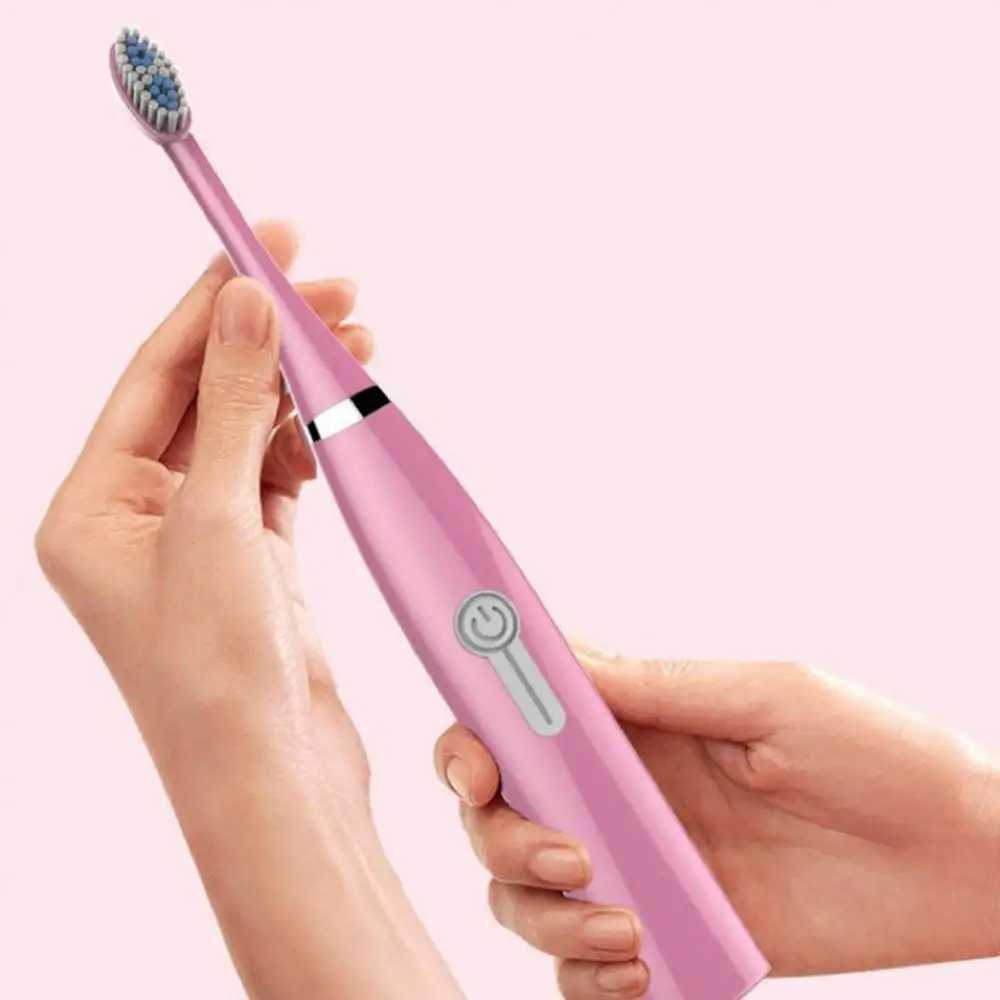New Arrival Portable waterproof battery powered ultrasonic automatic electric toothbrush G241017