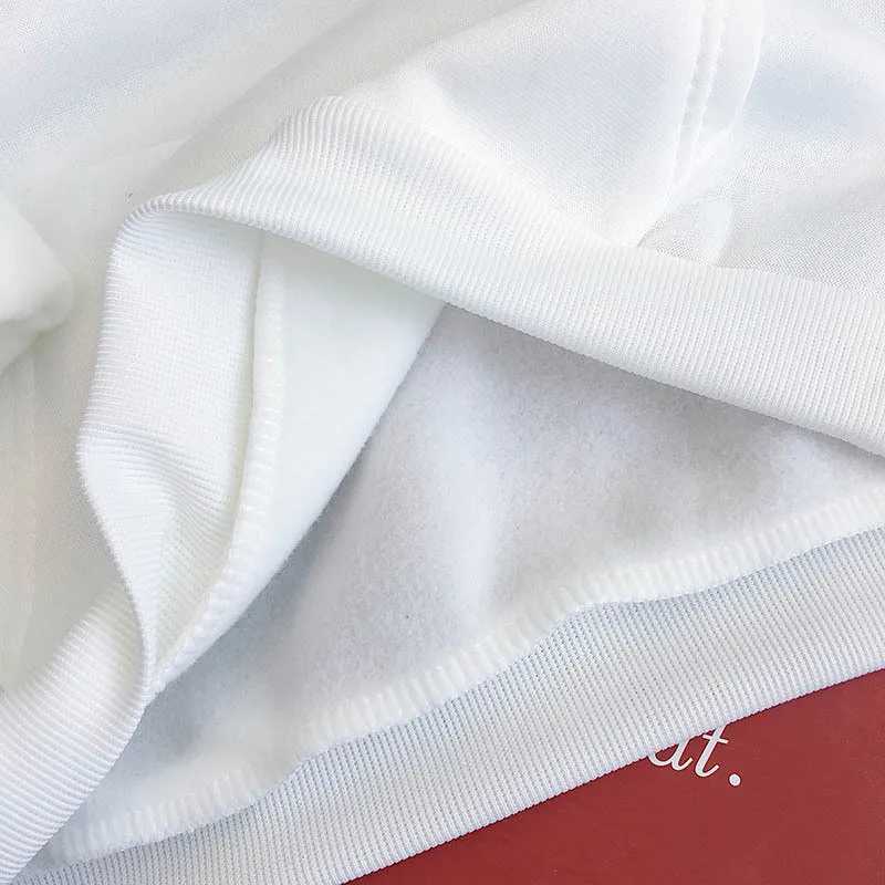 Cute Family Matching Jacket White Set Autumn Winter Top Joyful World Christmas Hoodie Sweater Christmas Gift Family Clothing W241015