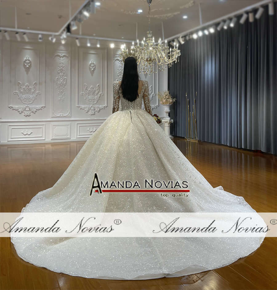 Wedding Dress New 2024 With Long Sleeves
