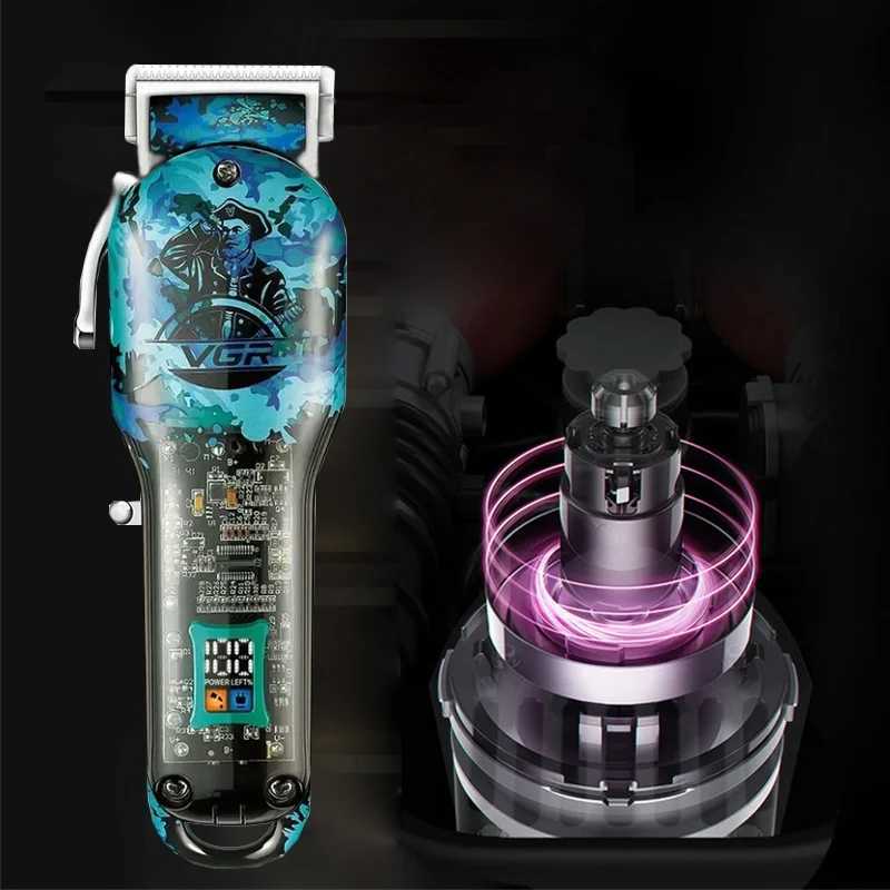 VGR combination kit hair clipper electric shaver professional hair clipper mens rechargeable cordless hair clipper lithium W241017