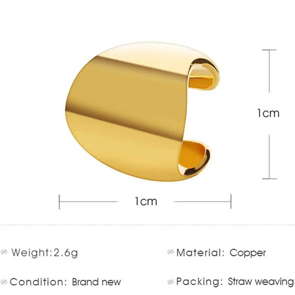 1 piece of womens punk semi-circular earrings with knitted cuffs and clip earrings for womens jewelry unique ear bone clip gift W241017