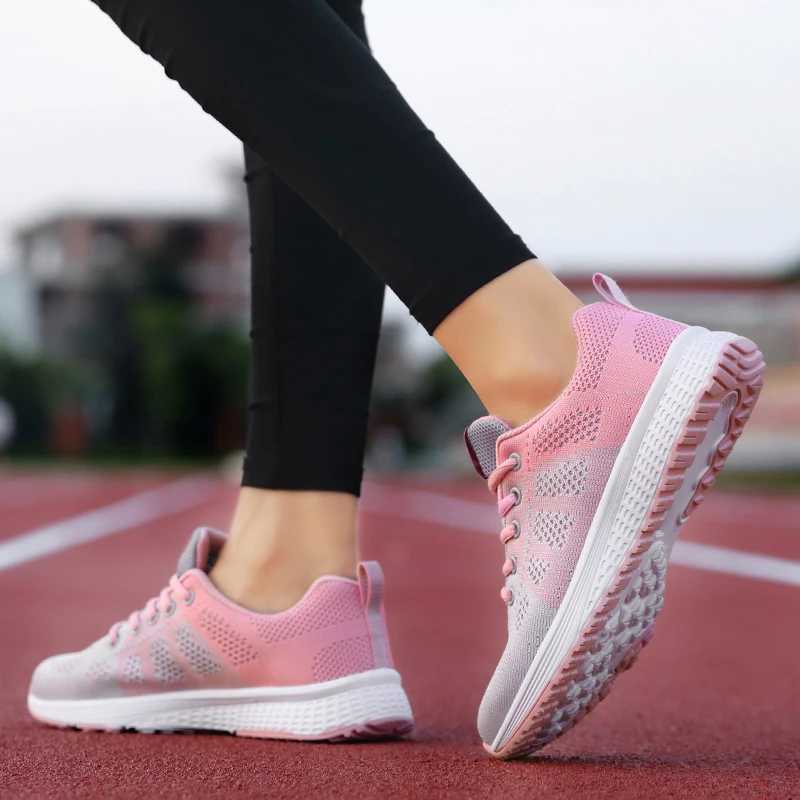 Womens shoes sports shoes summer mesh breathable casual shoes womens shoes running shoes vulcanized shoes fashionable wedge shoes Y241017
