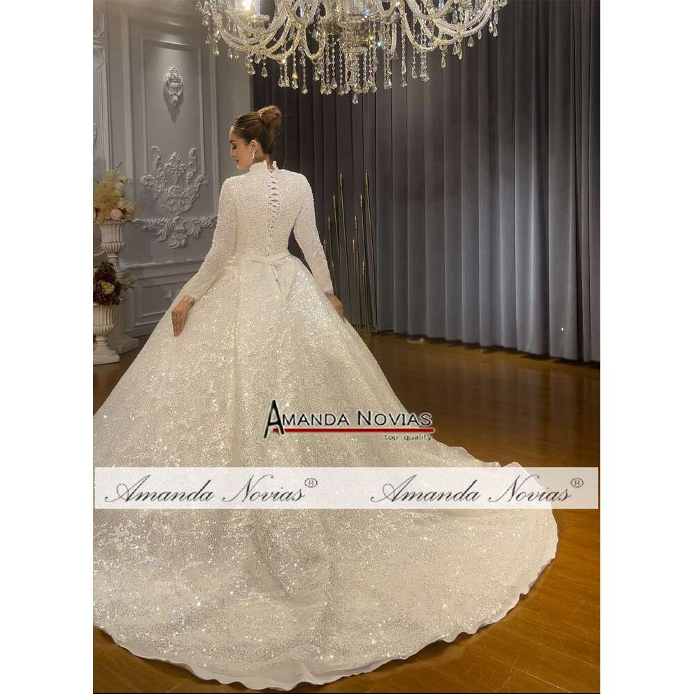 Amanda Novias Muslim Full ing Wedding Dress