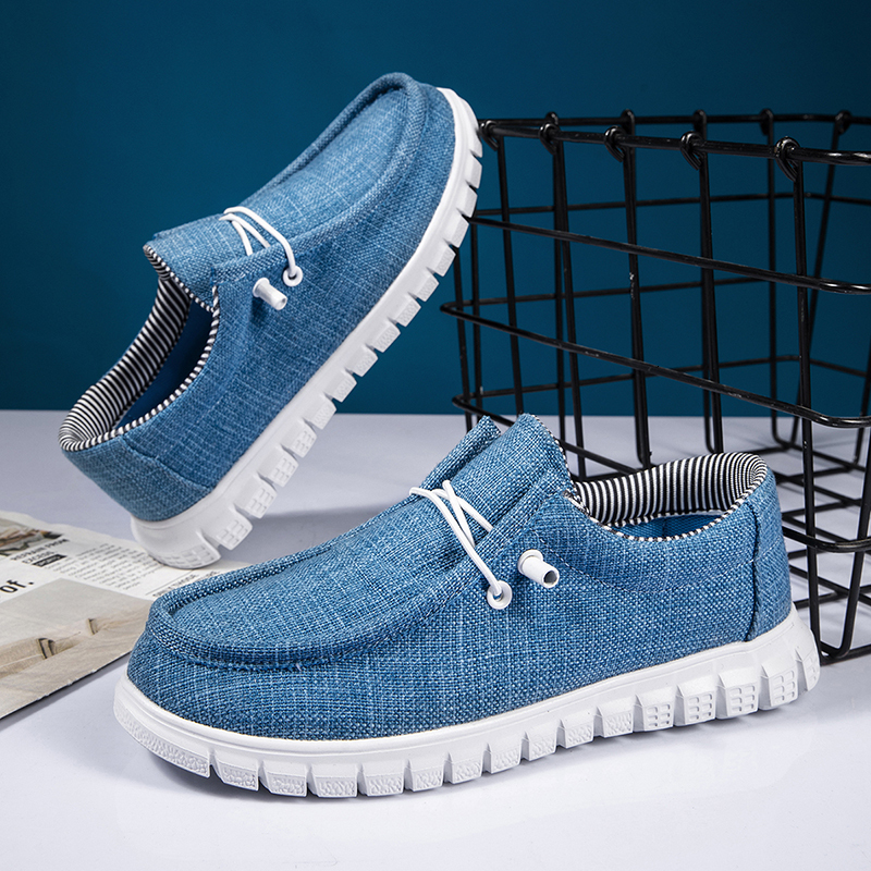 Summer Canvas Shoes For Mans Women Classic Loafers Breathable And Comfortable Slip On Walking Sneakers Unisex Boat Shoes ddmythur ddmythur