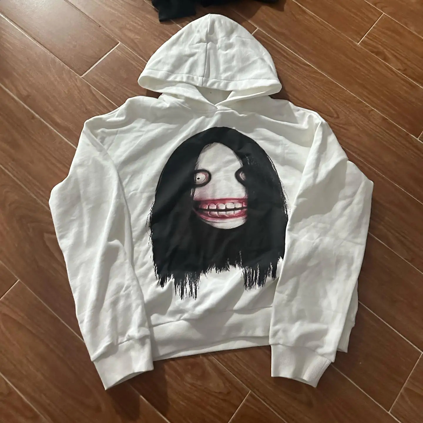 Oversized Goth Streetwear Tops Grunge Hoodies Women Couples Sweatshirt Gothic Harajuku Vintage Hoodie Y2k Clothes 241017