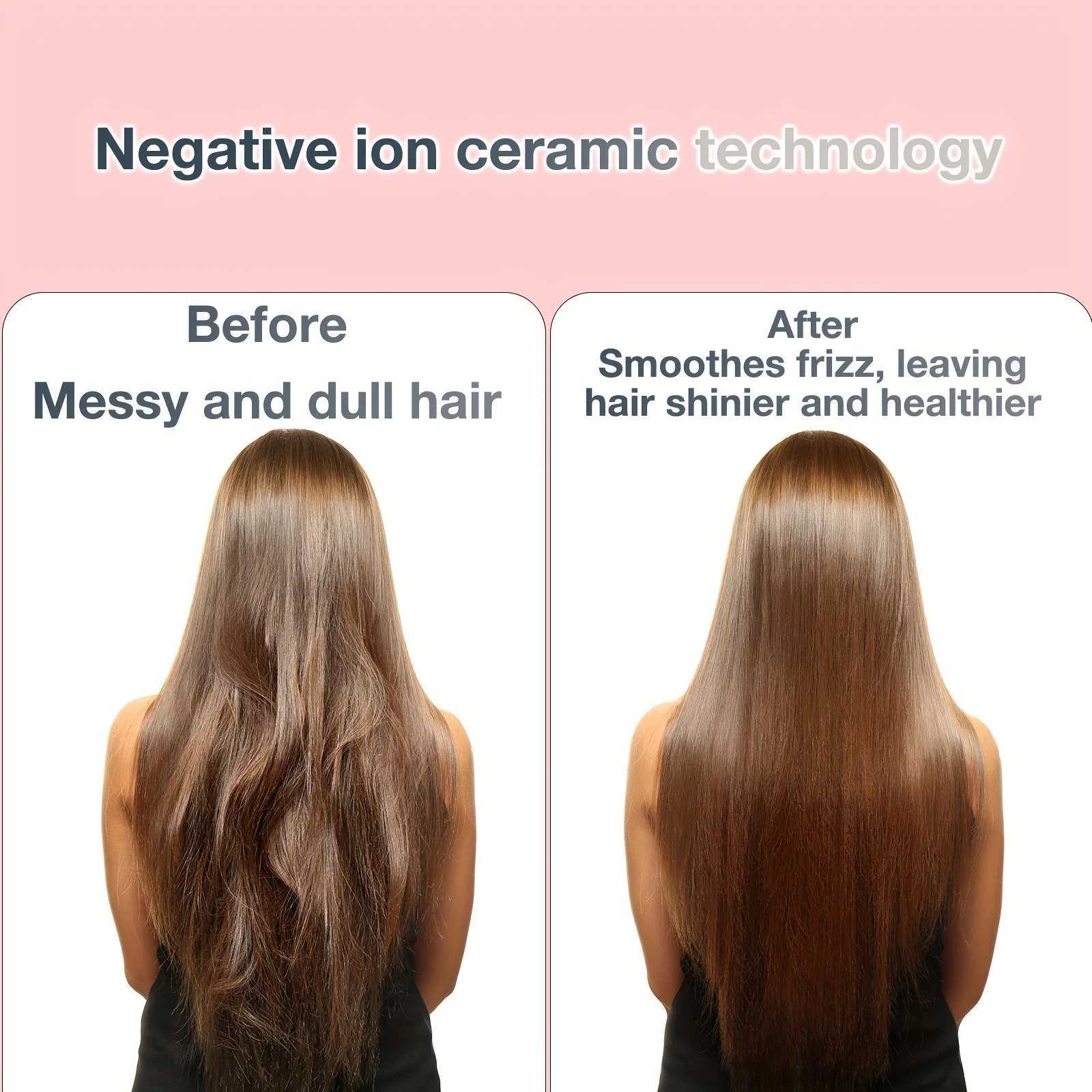 Mini Hair Straightener Mini Curling Iron Professional Hair Straightener And Curling Iron Styling Tools Dual-use Splint DevicesXJ241016