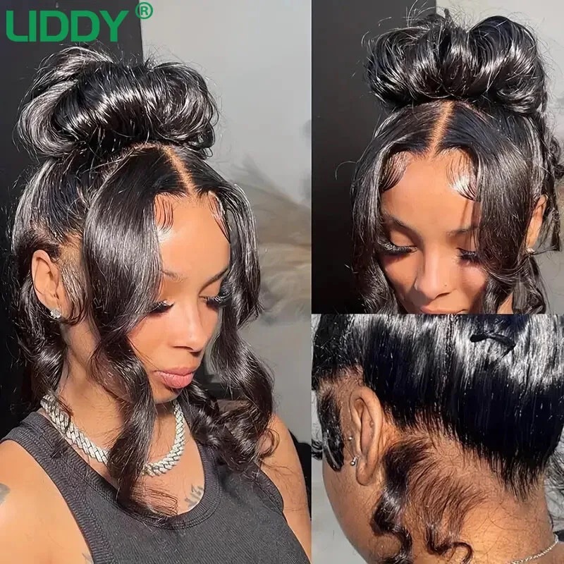 360 Full 32Inch Body Wave 13X4 13X6 HD Transparent Front Human Hair Wigs For Women Brazilian Lace Wig On Sale