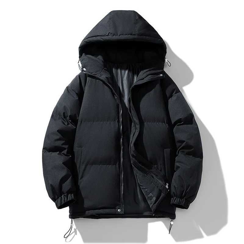 Winter Parkas Men Cotton-padded Coats Men Puffer Jackets Outdoor Hooded Coat Casual Windbreaker Thick Warm Coat Men Jacket X2410171