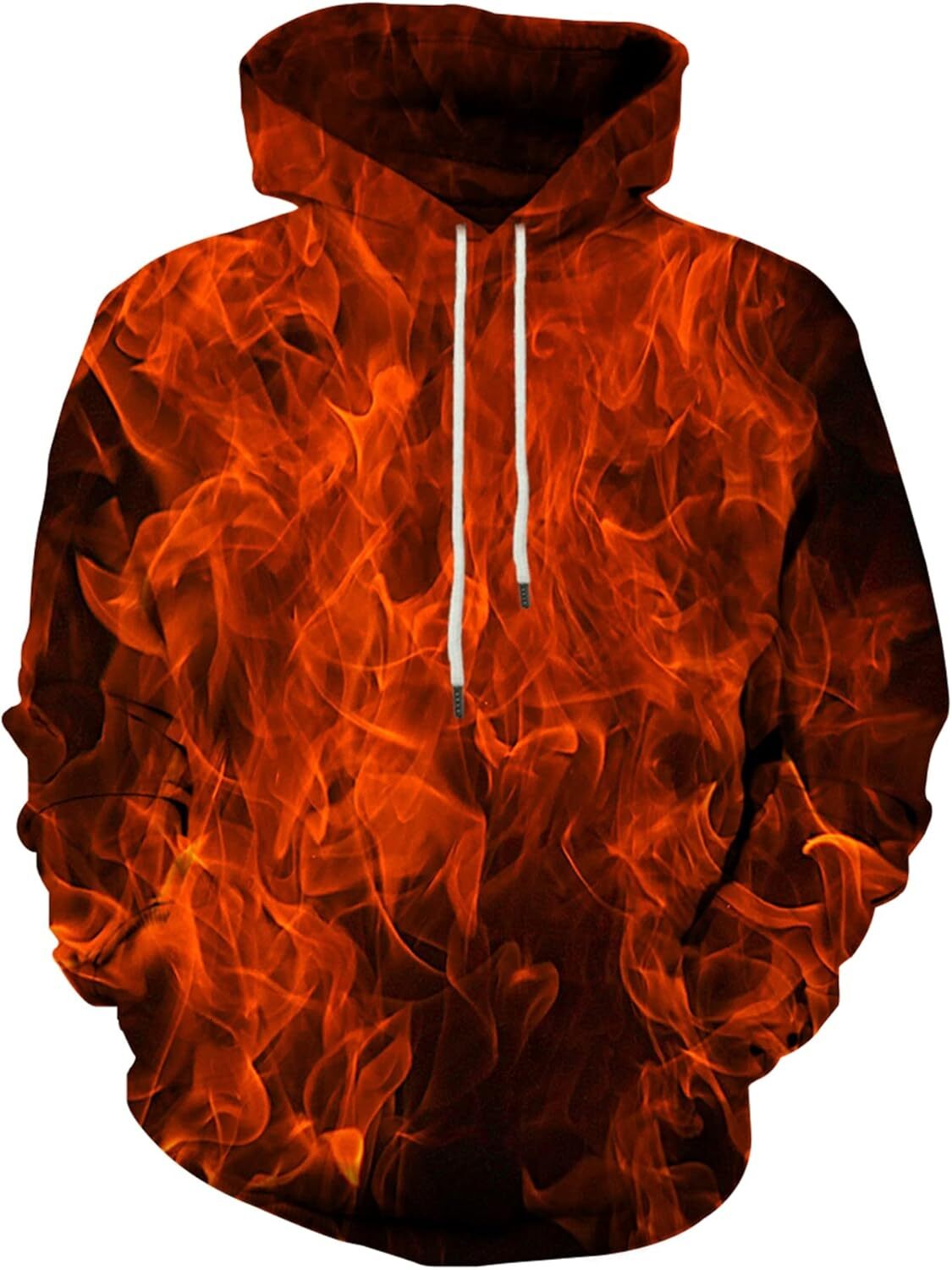 Hoodie for Mens Womens Unisex Realistic 3D Print Galaxy Pullover Hooded Sweatshirt Hoodies with Big Pockets Graphic Hoodies sweatshirt Warm