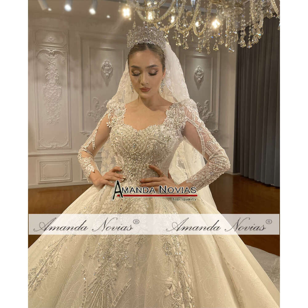 Elegant Princess Bridal Dress Custom Order Sizes
