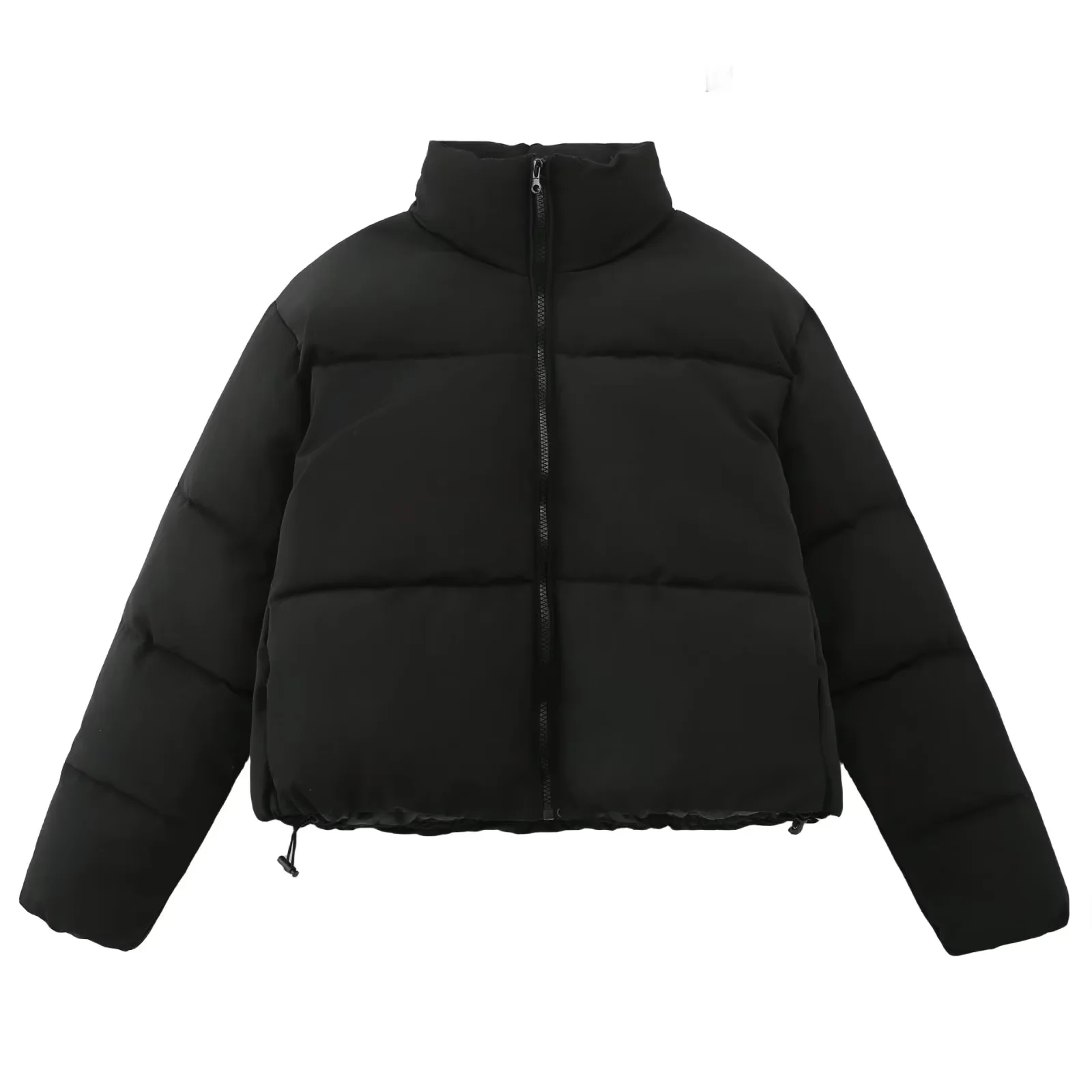 Parkas Women's Solid Thick Warm Outwear Long Sleeve Casual Loose Casaca Mujer Winter 2024 Woman Inszat Jackets Coat