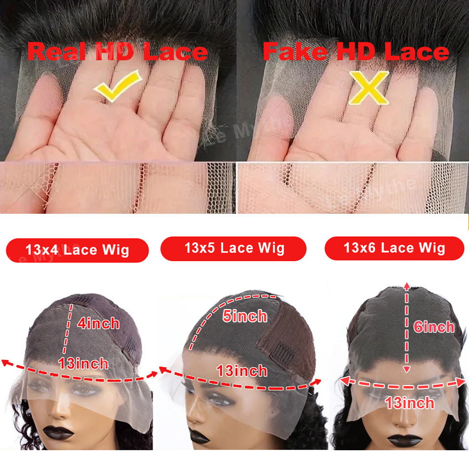 Body Wave 30 32 Inch 13X6 Ombre Highlight HD Frontal 13X4 200 Density 4/27 13X5 Wigs Lace Front Human Hair Wig Brown