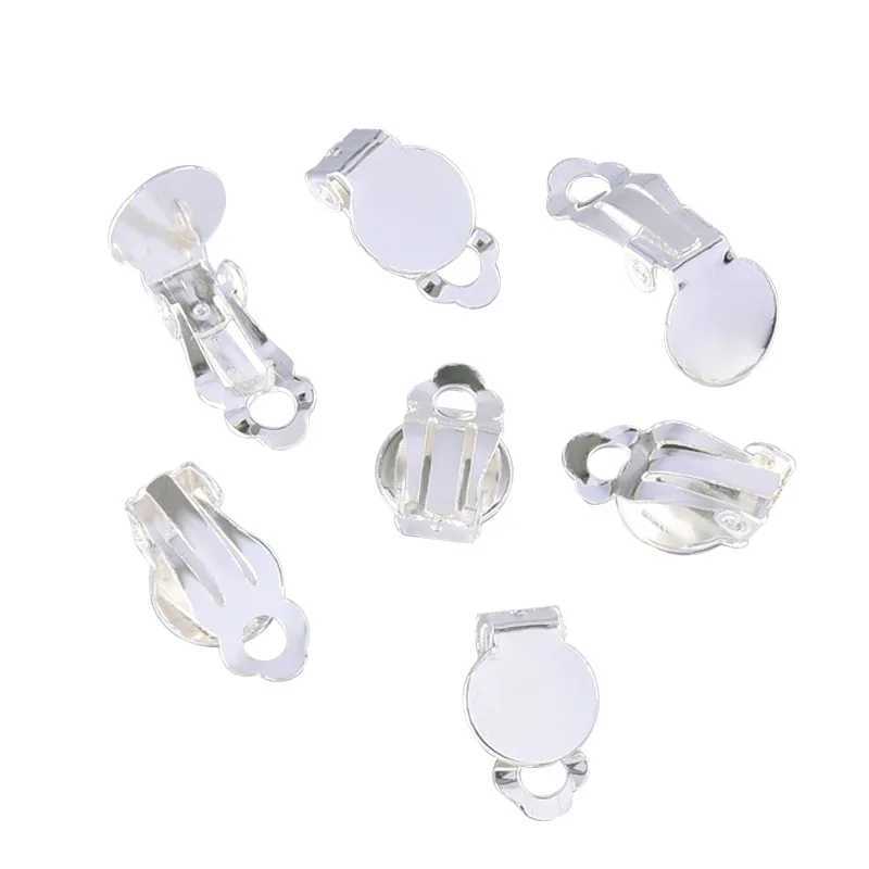 20 pieces/pack multi-color invisible ear clips frog clips handmade DIY ear clips W241017