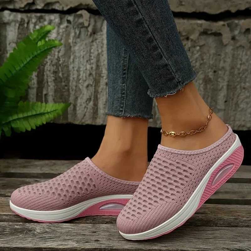 Womens wedge slider advanced slider retro anti-skid casual womens platform retro shoes oversize orthodontic diabetes sandals Y241017