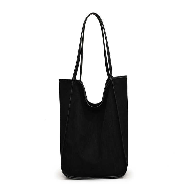 Large Capacity Commuter Bag Milard Bucket Tote Bag Autumn/Winter Handheld Shoulder Bag 241015