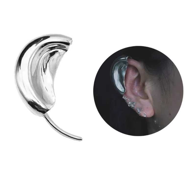 F42F ear sleeves earrings female ear sleeves non perforated earrings ear sleeves round ear clips female gifts W241017
