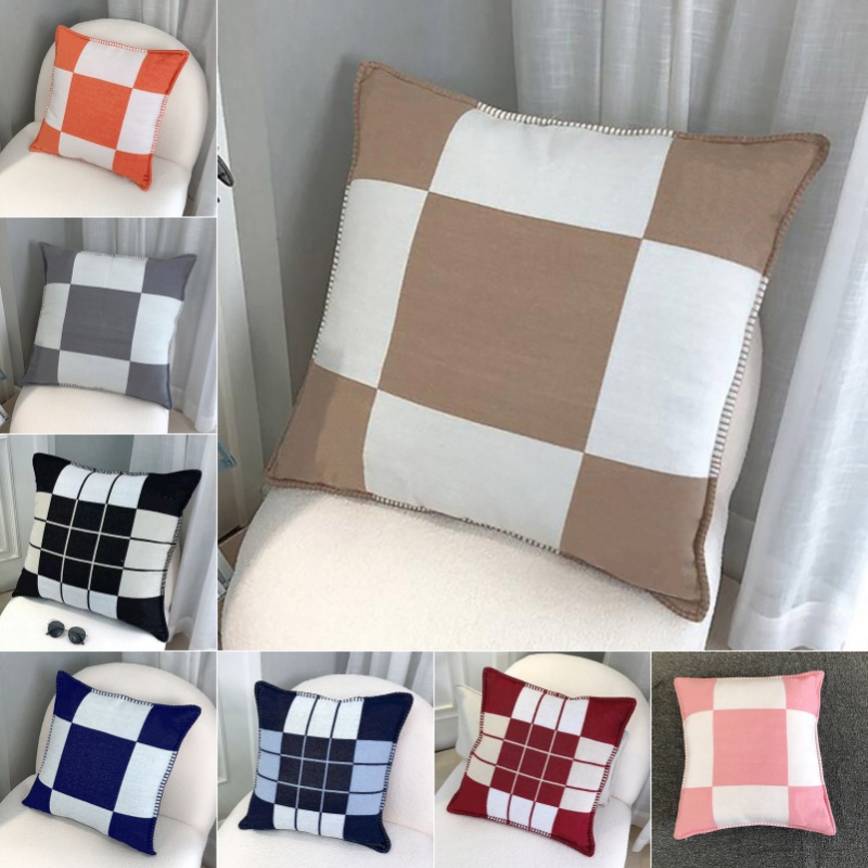 Letter designer Avalon pillow throw pillow bedding home room decor pillowcase couch sofa orange car thick cashmere cushion casual removable cushion pillow