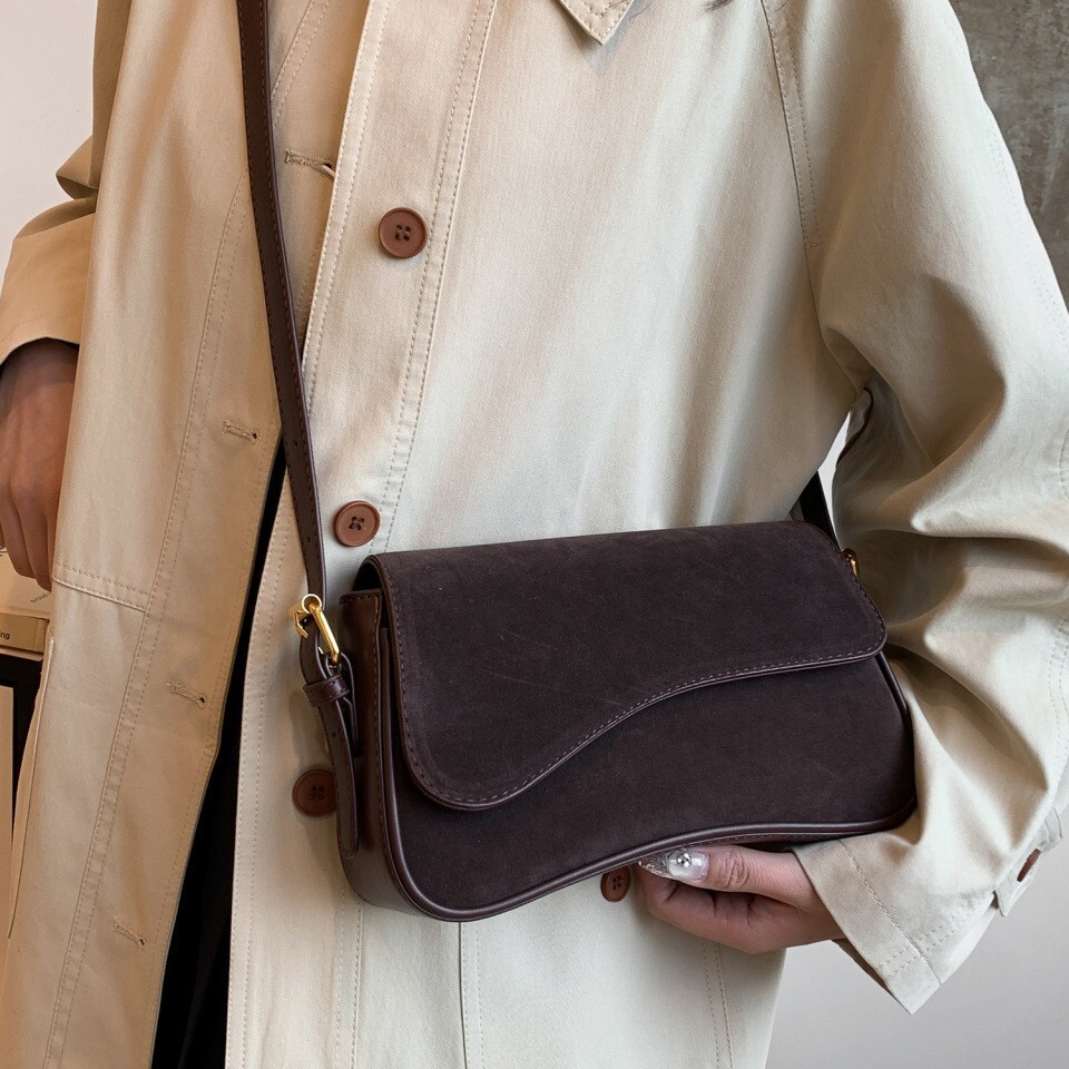 Bag for women new texture armpit niche design, shoulder bag, simple and versatile crossbody bag