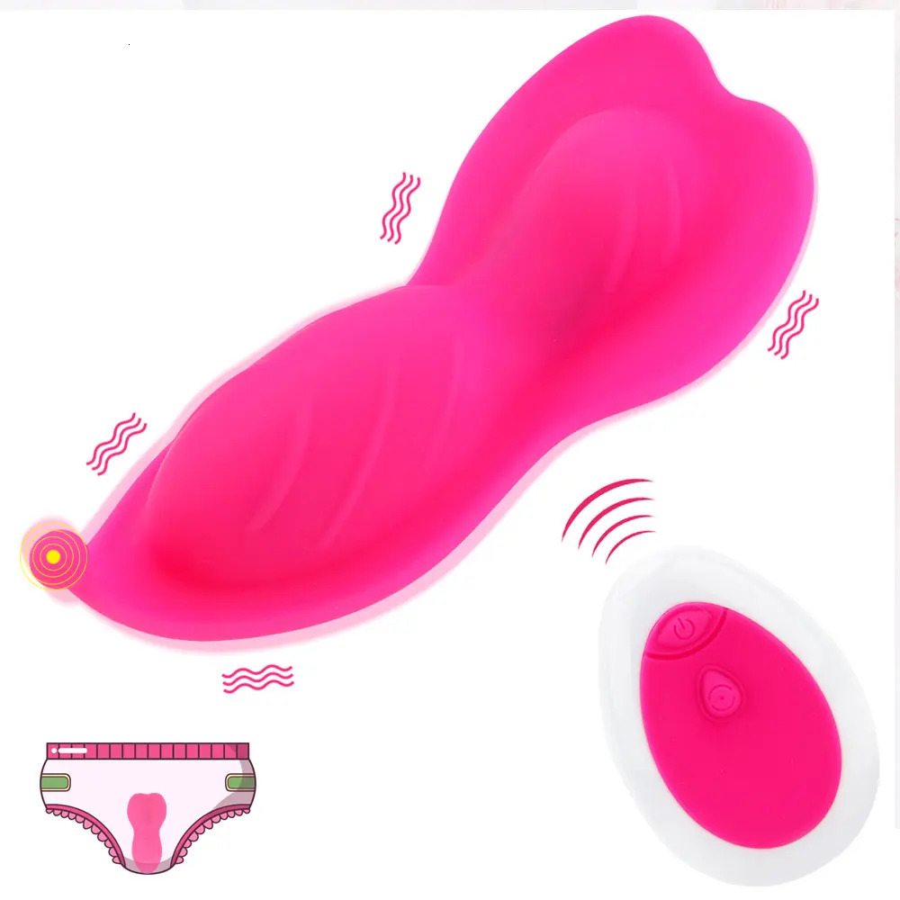 10 frequency invisible vibration egg portable remote control wearable butterfly dildo vibrator 241009